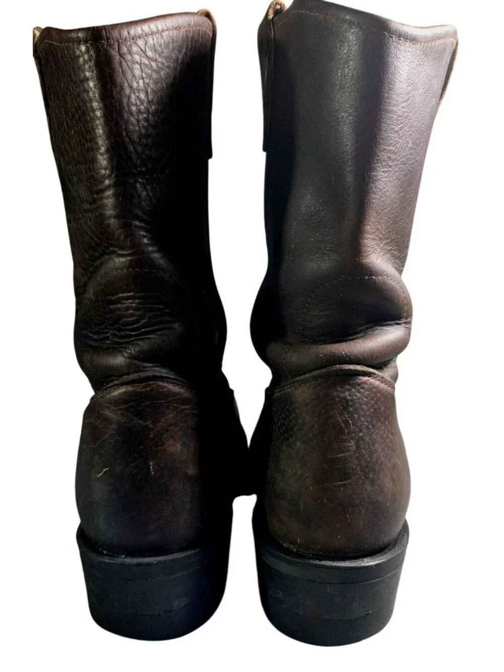 Double H Ranchwell Mens Size 12 M Boots Brown Leather Cowboy Aeroglide 7 2535